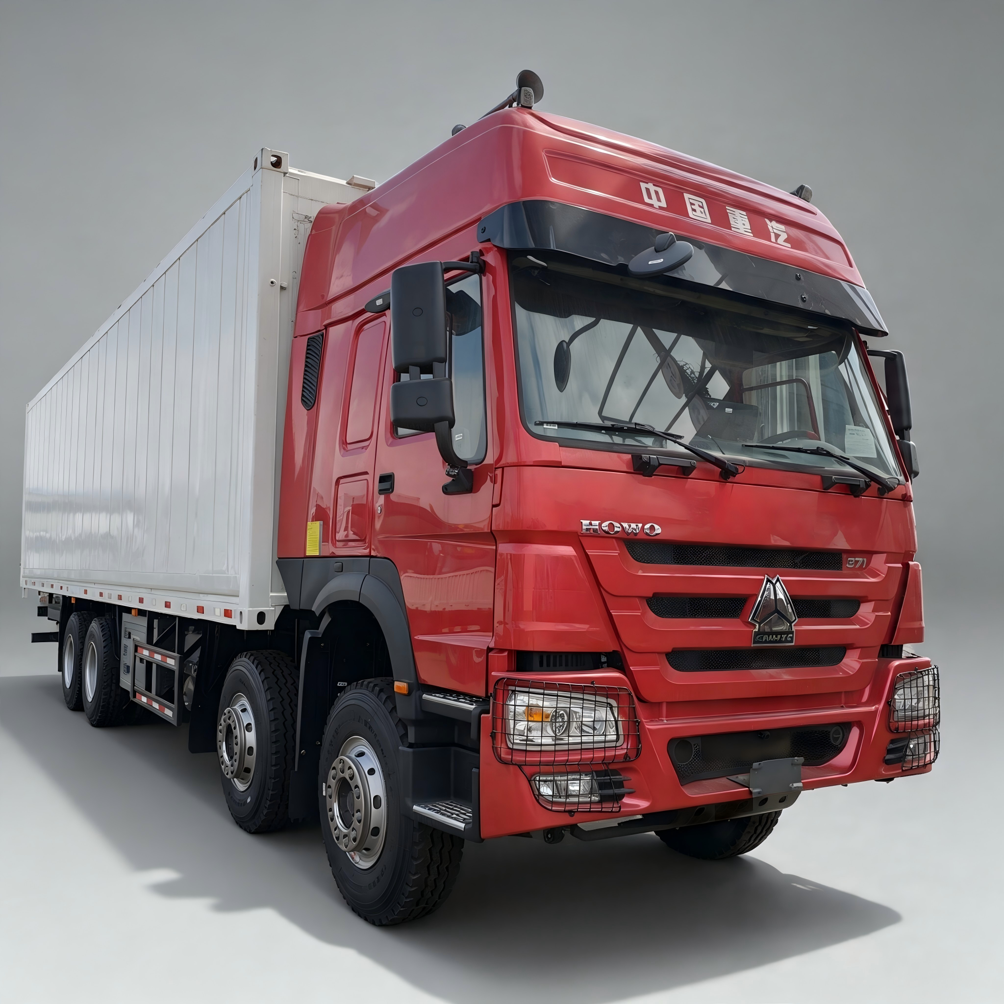 Sinotruk Howo 8x4 Box Cargo Truck - Image 3