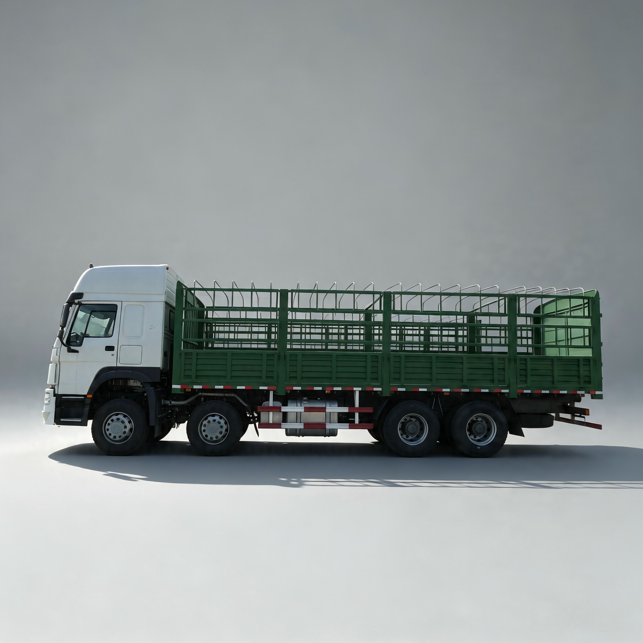 Sinotruk Howo 8x4 Fence Cargo Truck - Image 3