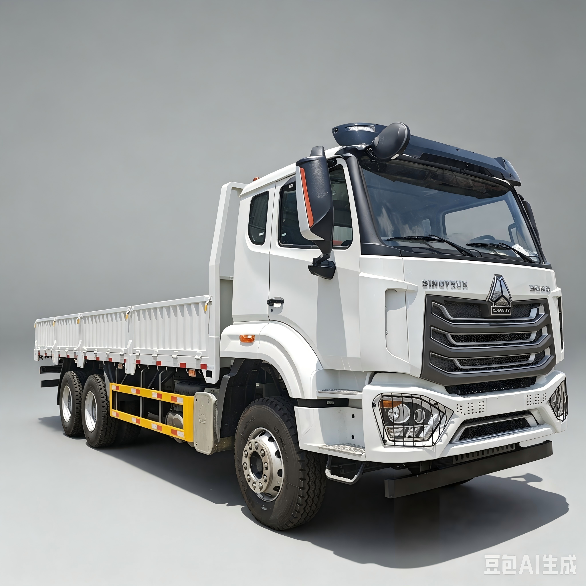 Sinotruk Howo Nx 6x4 Flatbed Cargo Truck - Image 3
