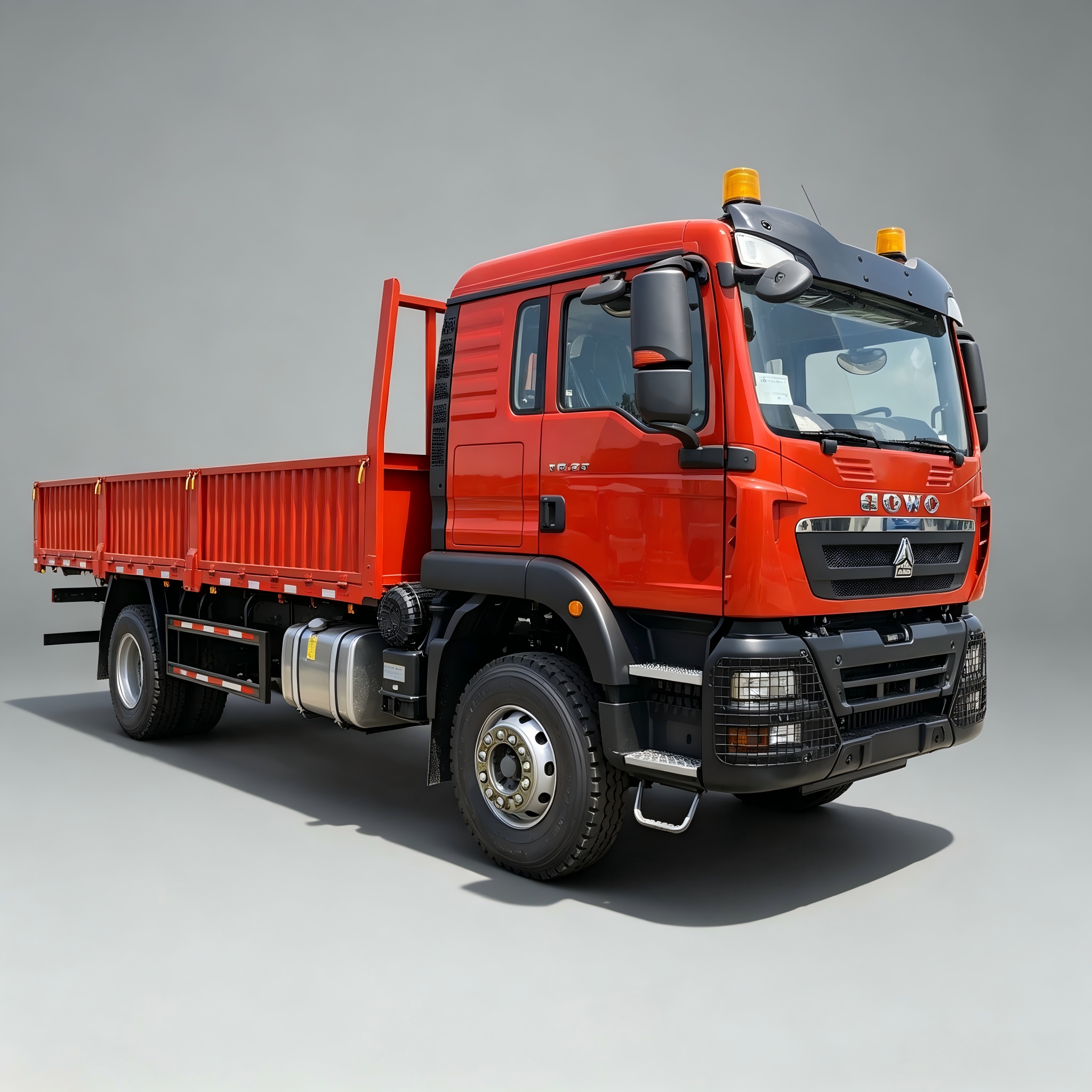 Sinotruk Howo Tx 8x4 Flatbed cargo truck