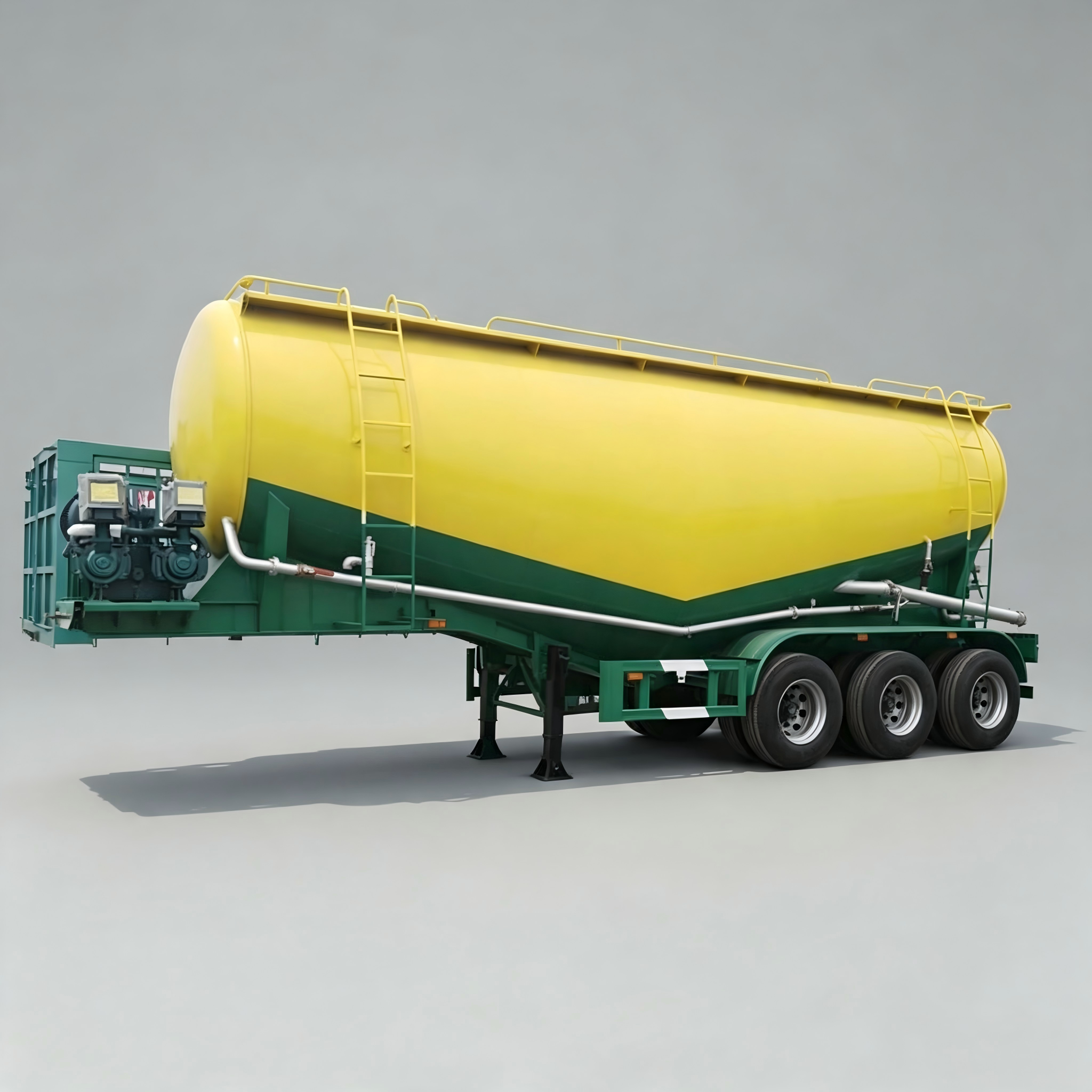 3 Axles 35cbm 42 Tons Bulk Cement Trailer - Image 2