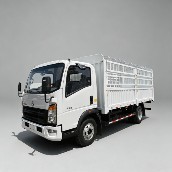 Howo 4x2 116hp 5tons Fence Cargo Truck