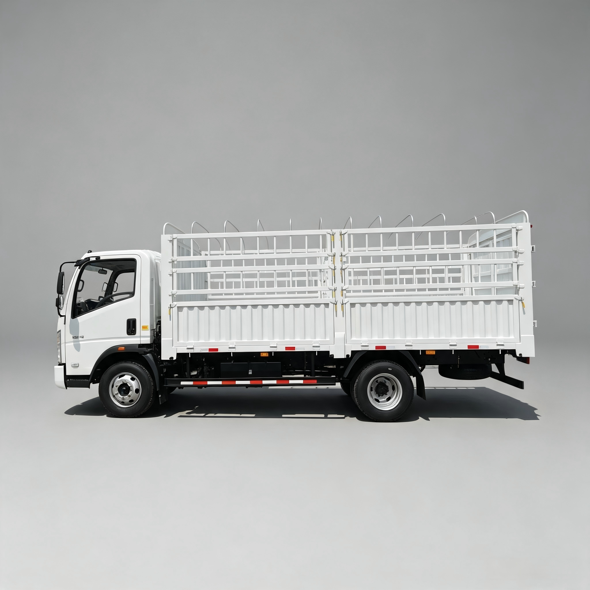 Howo 4x2 116hp 5tons Fence Cargo Truck - Image 5