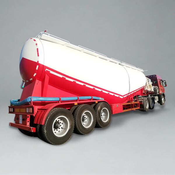 3 Axle 40CBM Bulk Cement Cisterns Tanker Trailer