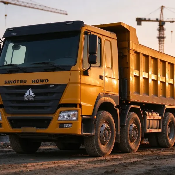 SINOTRUK HOWO 8x4 Dump Truck | 12 Wheel Tipper Truck For Construction